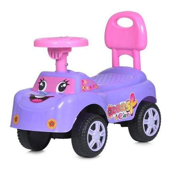 Каталка-толокар M 4073-9 (1шт) музика, світло, фіолетовий (шт.)