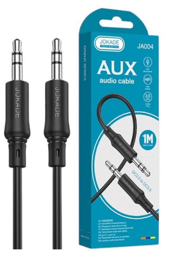 Кабель Аукс JOKADE 004 чорний (шт.)