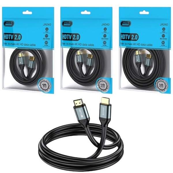 Кабель JOKADE 040 HDTV 3 метри чорний (шт.)