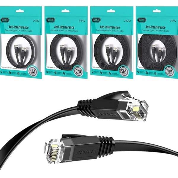 Мережевий кабель для інтернету JOKADE 042 3 метри чорний (шт.)