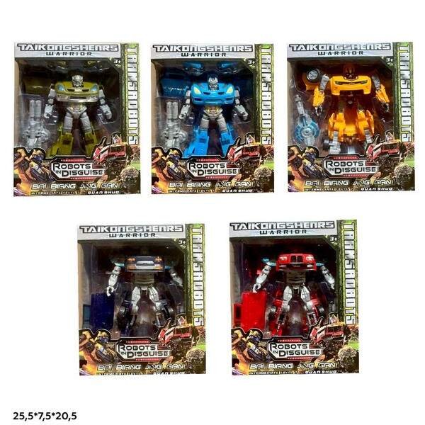 Трансформер транспорт D621/D622/D623/D625/D626 5в.кор.25,5*7,5*20,5 /60/ (шт.)