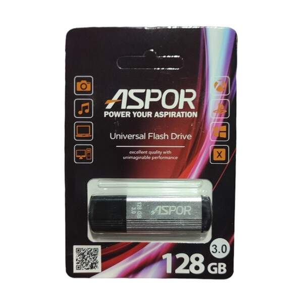 USB Flash Aspor AR121 128GB- срібло (шт.)