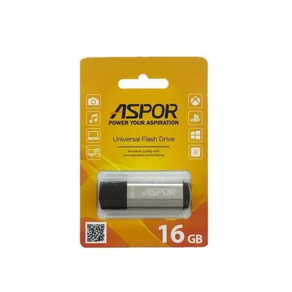 USB Flash Aspor AR121 16GB Aspor Vega срібло (шт.)