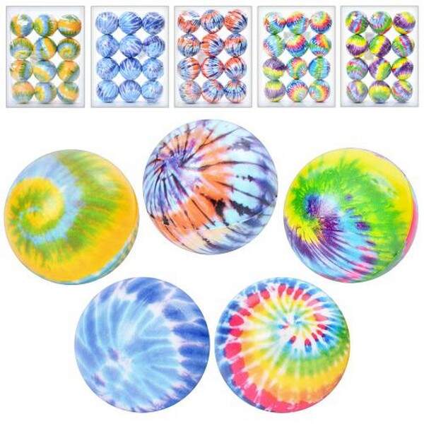 М'яч дитячий фомовий MS 4049 (600шт) 6,3см, 5кольорів, упаковка 12шт в пакеті (1пакет-1колір) (шт.)