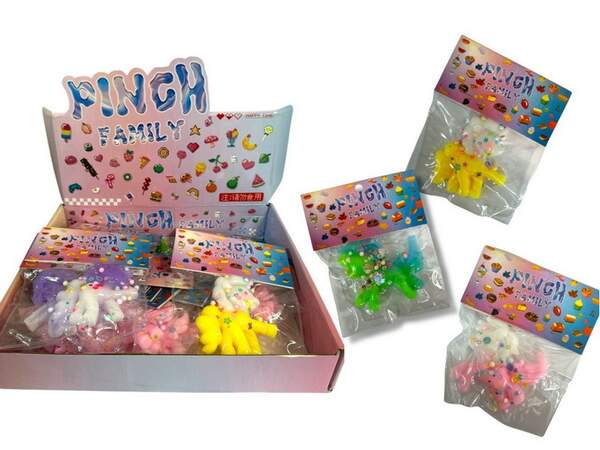 Антистрес Единоріг №134905 ,16 шт в упаковці 4 кольори (29*25*5) (384) (шт.)