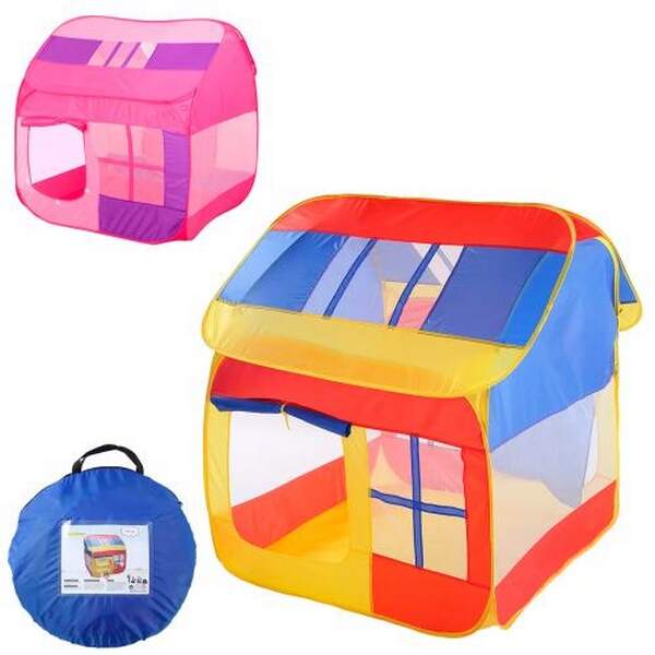 Намет MR 1308 (6шт) будиночок, 105-105-в118см, вхід 2шт-накидка на зав'язках, 4 вікна-сітки, 2 стіни (шт.)