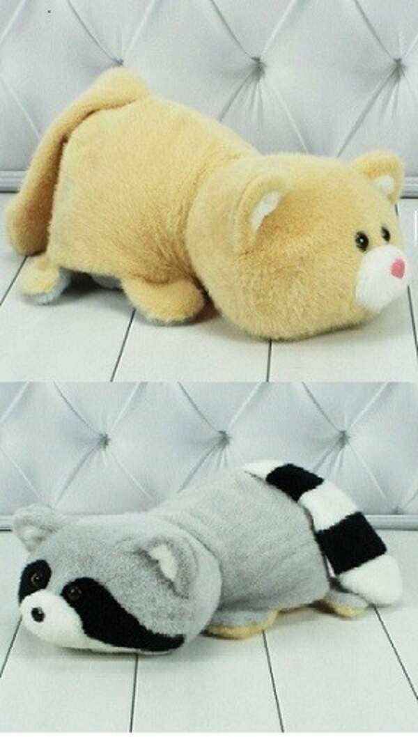 М’яка іграшка Тваринка-цікавинка 1 (єнот-котик), 31 см 00518-5 (шт.)