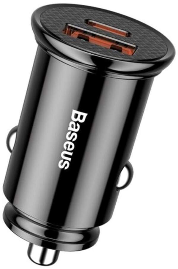 АЗП Baseus Circular Plastic A+C 30W PPS Car Charger Black CCALL-YS01 (шт.)