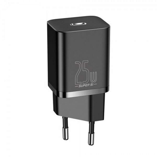 МЗП Baseus Super Si Quick Charger 1C 25W EU Black (CCSP020101) (шт.)