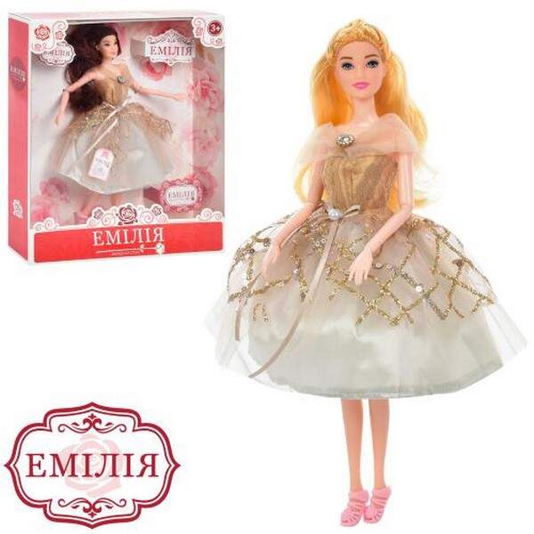 Лялька M 4885 UA (36шт) шарнірна, 30см, 2види, в кор-ці, 33-28-6,5см (шт.)