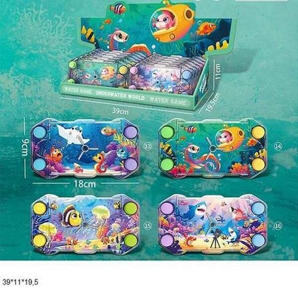 Гра 248-K12 водна з колами морські тваринки 4в.12шт.в кор.39*11*19,5 /8/96/ (шт.)