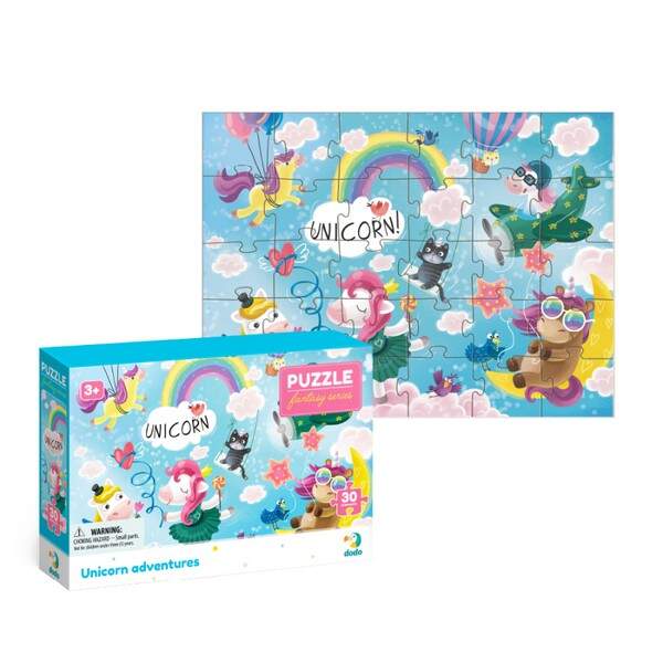 300416 Пазл Пригоди єдиноріжків, 30 елементів 300416 (шт.)