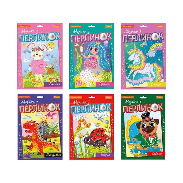 Набір для творчості серія"Мозаїка з перлинок" МІКС НТ-38 (шт.)