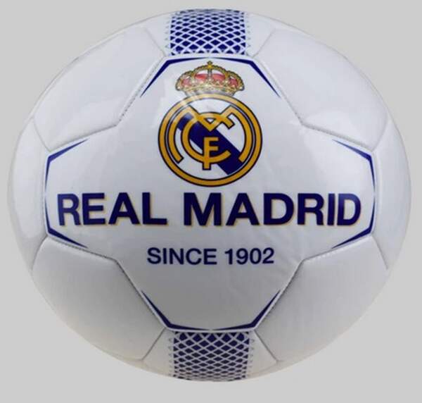 М'яч футбольний арт. FP089 (30шт)   REAL MADRID №5, PU 420 грам, 32 панелі,Пакістан,сітка+голка в ко (шт.)