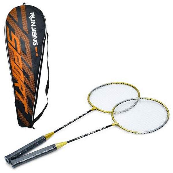 Бадмінтон MS 4506 (25шт) ракетка 2шт, 66см, метал, у чохлі, 23-69-3см (шт.)
