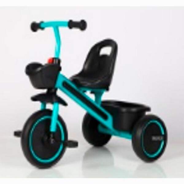 Велосипед MT 1054-2 (1шт) 3 кол.EVA (10/8),рама світло, перед/зад корзина,голубий (шт.)