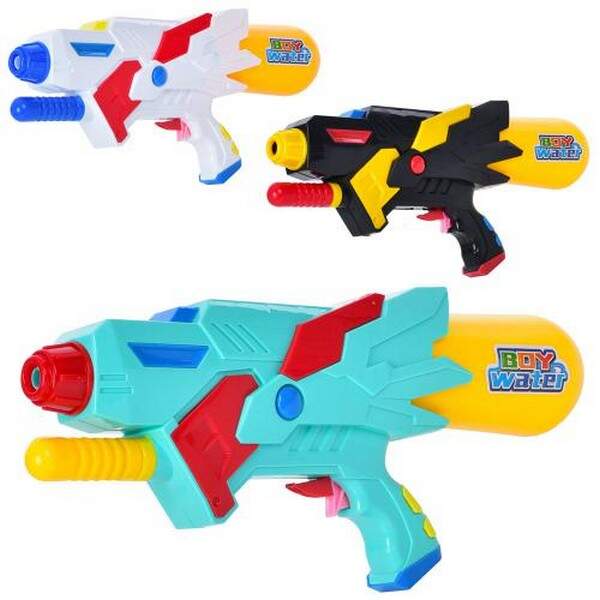 Водяний автомат MR 1023 (24шт) помпа, розмір великий, 35см,3 кольори, в кульку, 42-21-8см (шт.)