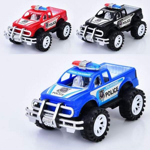 Джип 819-1A (108шт) інерц, поліція, 20см, 3 кольори, у пакеті, 11-20-10см (шт.)