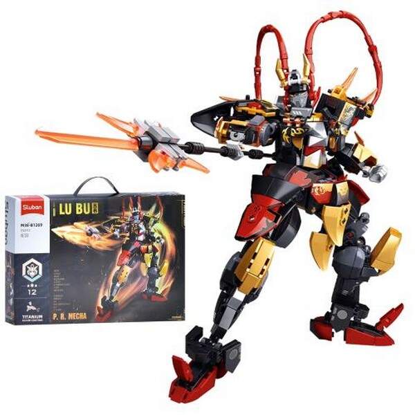 Конструктор SLUBAN M38-B1269 (16шт) робот, 27,6см, 552дет, в кор-ці, 42,5-28,5-6,5см (шт.)