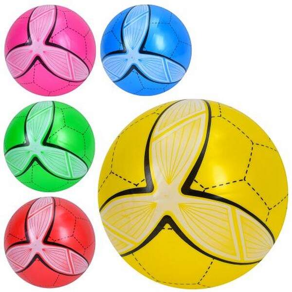 М'яч дитячий MS 4319 (120шт) 9 дюймів, 60г, 5 кольорів (шт.)