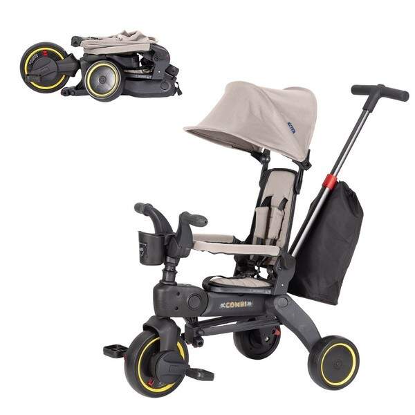 Велосипед триколісний TILLY COMBI T-392 BEIGE /1/ (шт.)