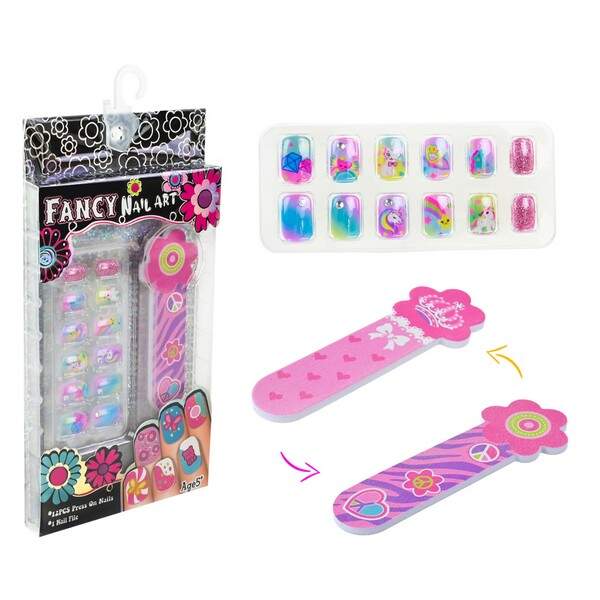 Аксесуари для дівчат арт. T021P   мікс видів, наліпки на нігті короб. см (шт.)