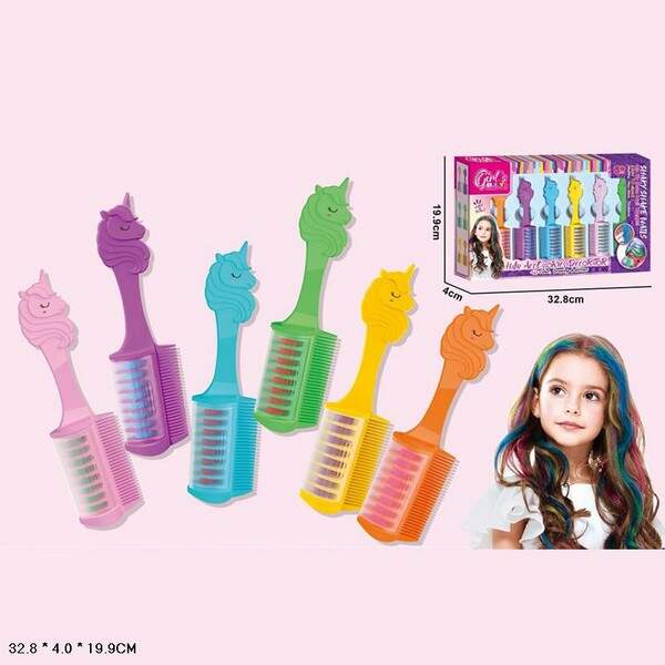 Іграшка стиліст набір арт. 8837 крейда для волосся короб. 32*19*4см (шт.)