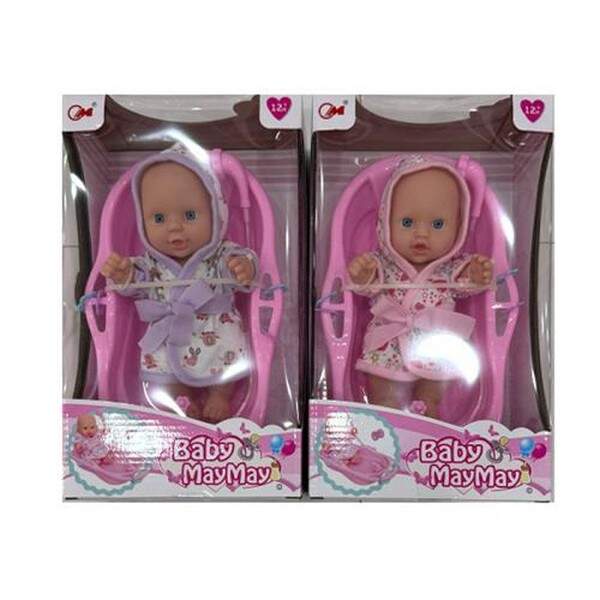 Пупс 919-K (60шт) 19см, ванна 25см, 2 види, в кор-ці, 17-29-9см (шт.)