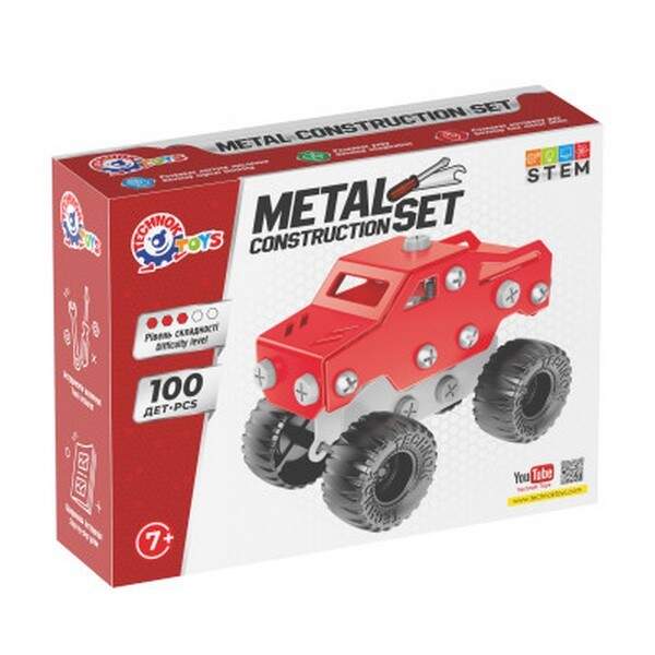 Іграшка "Конструктор металевий ТехноК", арт.1317 (шт.)