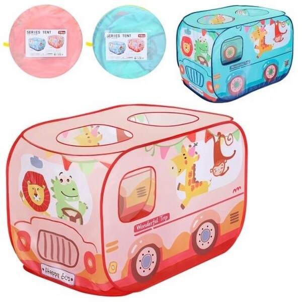 Намет MR 1260 (12шт) Сафарі, автобус 110-70-70см, 2 кольори, у сумці, 38-38-4см (шт.)