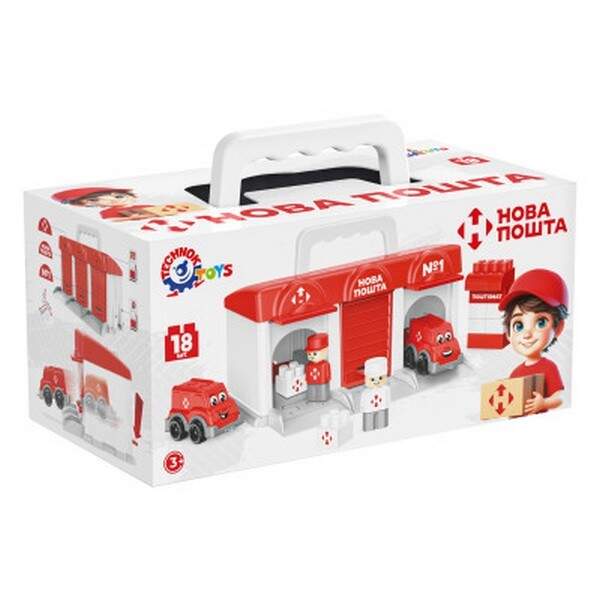 Іграшка "Гараж ТехноК", арт.1867 (НОВА ПОШТА) (шт.)
