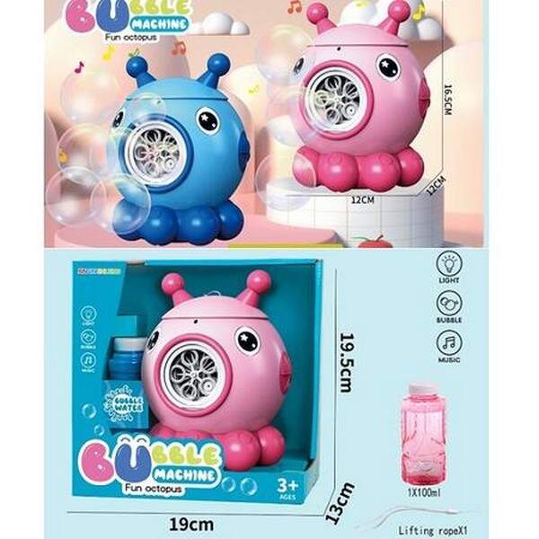 Бульбашкомет-генератор 100мл 305-1 восьминіг,батар.муз.світ.2кол.кор.19,5*13*19 /36/ (шт.)