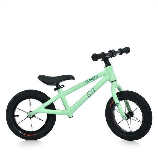Біговел дитячий 12 д. MBB 1045-12-2 (1шт) 2 колеса гума,алюм.рама,м'ятний (шт.)