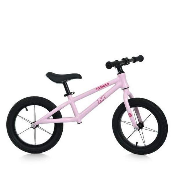 Біговел дитячий 14 д. MBB 1045-14-3 (1шт) 2 колеса гума,алюм.рама,рожевий (шт.)