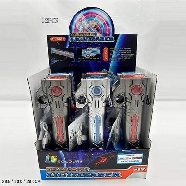 Меч AR886-1 USB.зв.світ.2кол.12шт.в кор.28,5*20*28 /6/72/ (шт.)