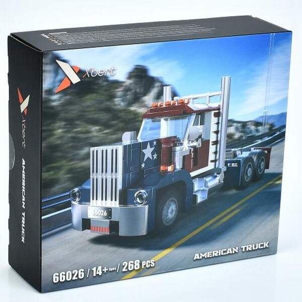 Конструктор 66026 (12шт) вантажівка, 268дет, в кор-ці, 27,5-24-8см (шт.)