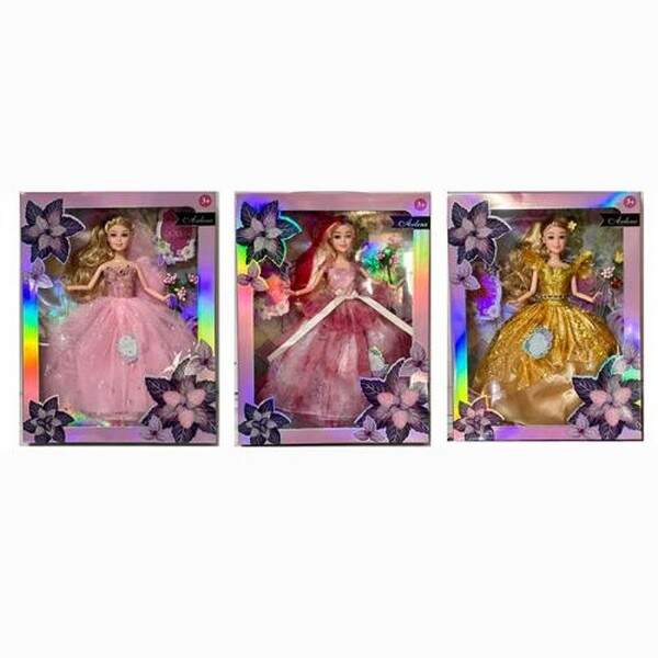 Лялька ZQ30338-2-6-20 (48шт) 30см, шарнірна, 3 кольори, в кор-ці, 26-34-5,5см (шт.)