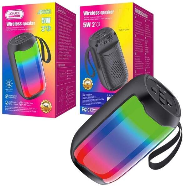 Колонки bleutooth з функціями USB, SD, MP3 JOKADE 022 (шт.)