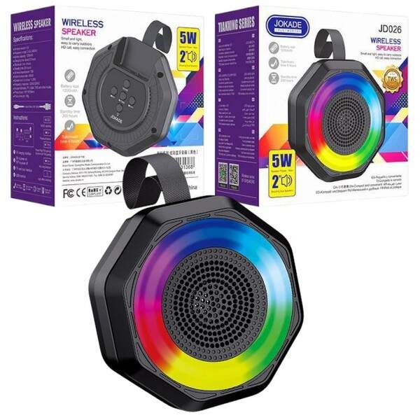 Колонки bleutooth з функціями USB, SD, MP3 JOKADE 026 (шт.)
