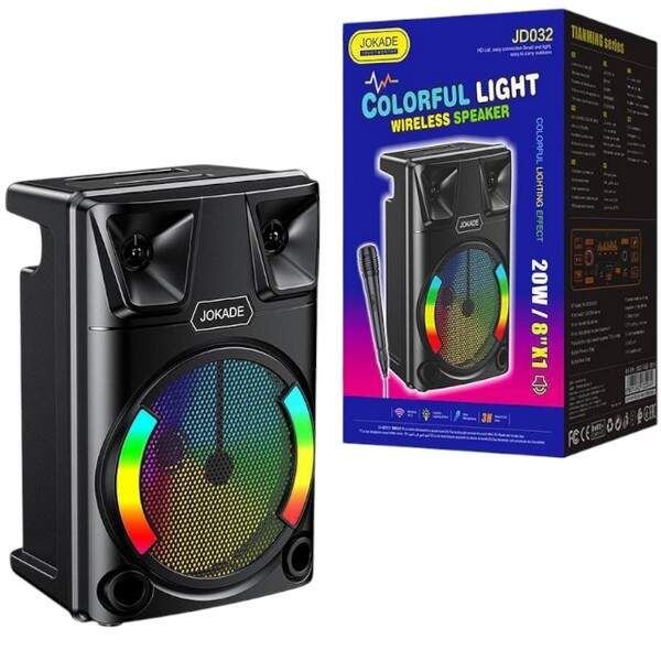 Колонки bleutooth з функціями USB, SD, MP3 JOKADE 032 (шт.)