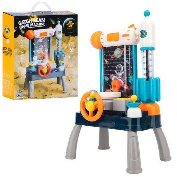 Автотренажер ZZ1439B (12шт) космос, стіл 37-26-в57см, руль, музика, світло, рухливі деталі, кульки, (шт.)