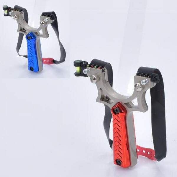 Рогатка MS 4376 (25шт) 11-8-3см, метал, 2 кольори, у пакеті (шт.)