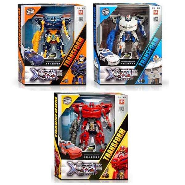 Трансформер JJ707A-B-C (18шт) робот 24см+машина, зброя, 3 види, в кор-ці, 28-36-12см (шт.)