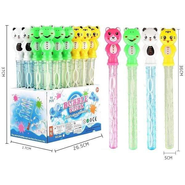 Мильні бульбашки 100мл 266-57 тваринки 4в.24шт.в кор.37*17*26,5 /6/144/ (шт.)