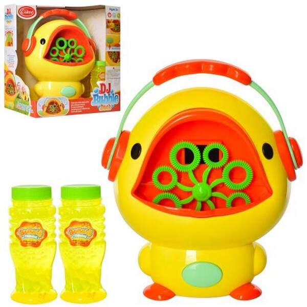 Мильна гра 119512 (8шт) каченя 27см, запаска 2шт, муз, звук, на бат-ці, в кор-ці, 28-31-16см (шт.)