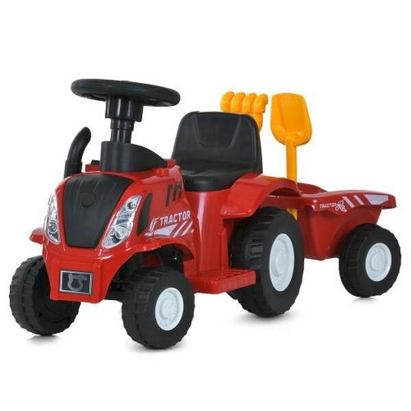 Трактор M 6153B-3 (1шт) 2-в-1(каталка-толокар з причепом), 1*6V4,5AH, 1*25W, MP3, USB, BLUETOOTH, TF (шт.)