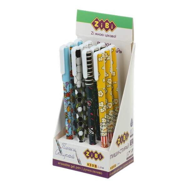 Ручка гелева "Пиши-стирай", 0,5 мм, для хлопчиків, KIDS Line ZB.2211-99 (шт.)