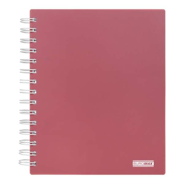 Коледж-блок на пружині MORANDI, В5 (170x205), 120 арк, клітинка, пластикова обкладинка, капучино BM. (шт.)