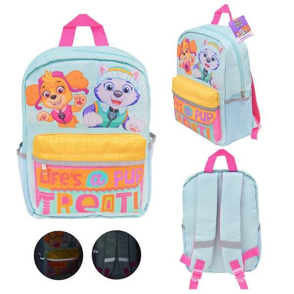 Дитячий рюкзак Paw Patrol арт. PL82316 (40шт) Скай та Еверест, світловідбиваючі стрічки 33*24*16 см (шт.)