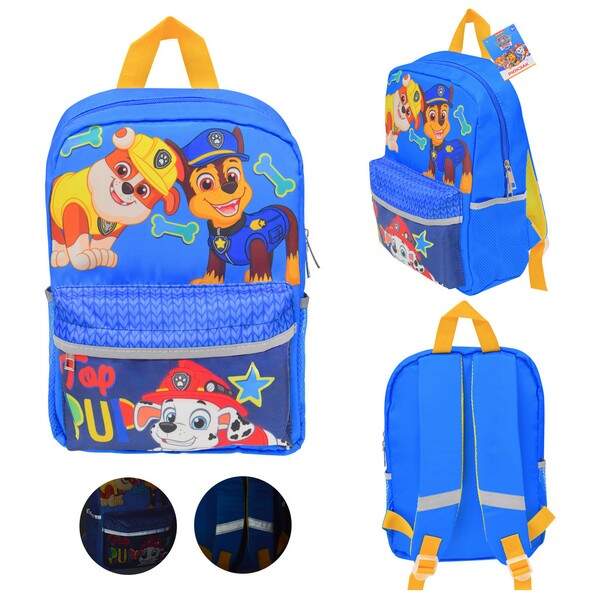 Дитячий рюкзак Paw Patrol арт. PL82317 (40шт) світловідбиваючі стрічки 33*24*16 см (шт.)